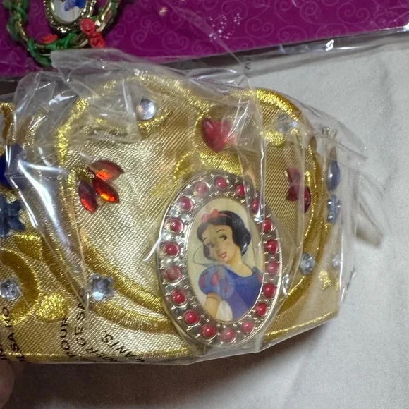 Snow White Enchanted Scepter/Wand and Tiara Set for Dress Up, Lillian Veron, NEW - Picture 11 of 16